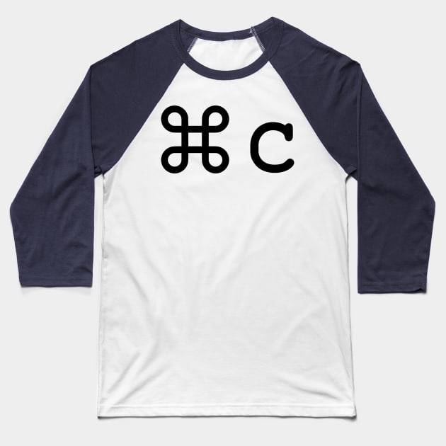 Copy Baseball T-Shirt by Cblue